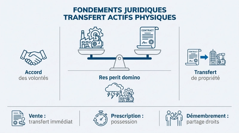 Transfer of physical assets